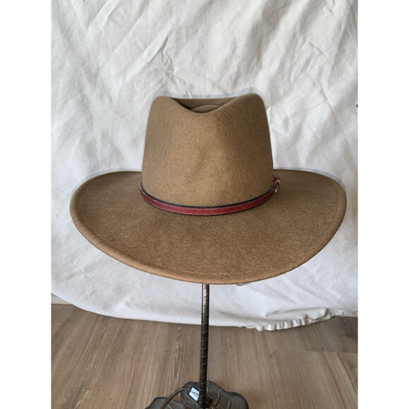 Stetson Bozeman Outdoor Hat Size Small Light Brown EUC main image 14